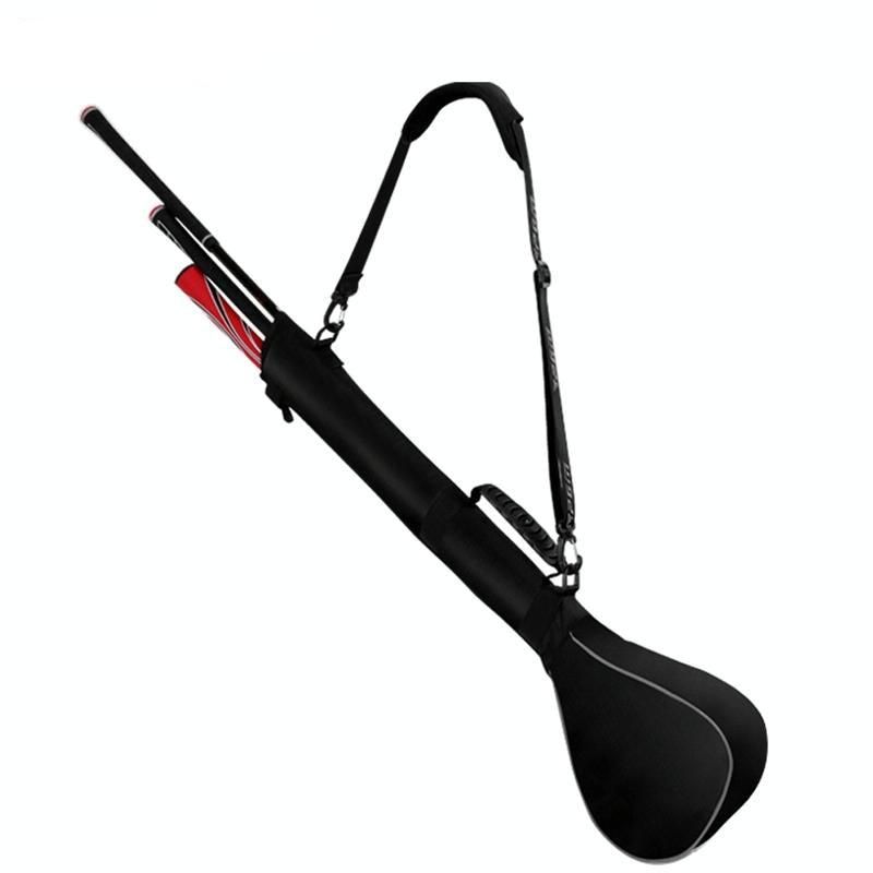 Portable Foldable Golf Ball Bag - Nylon Black 