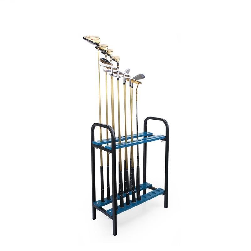 Golf Club Stand 18-hole Double-layer Rack 18 Rod 