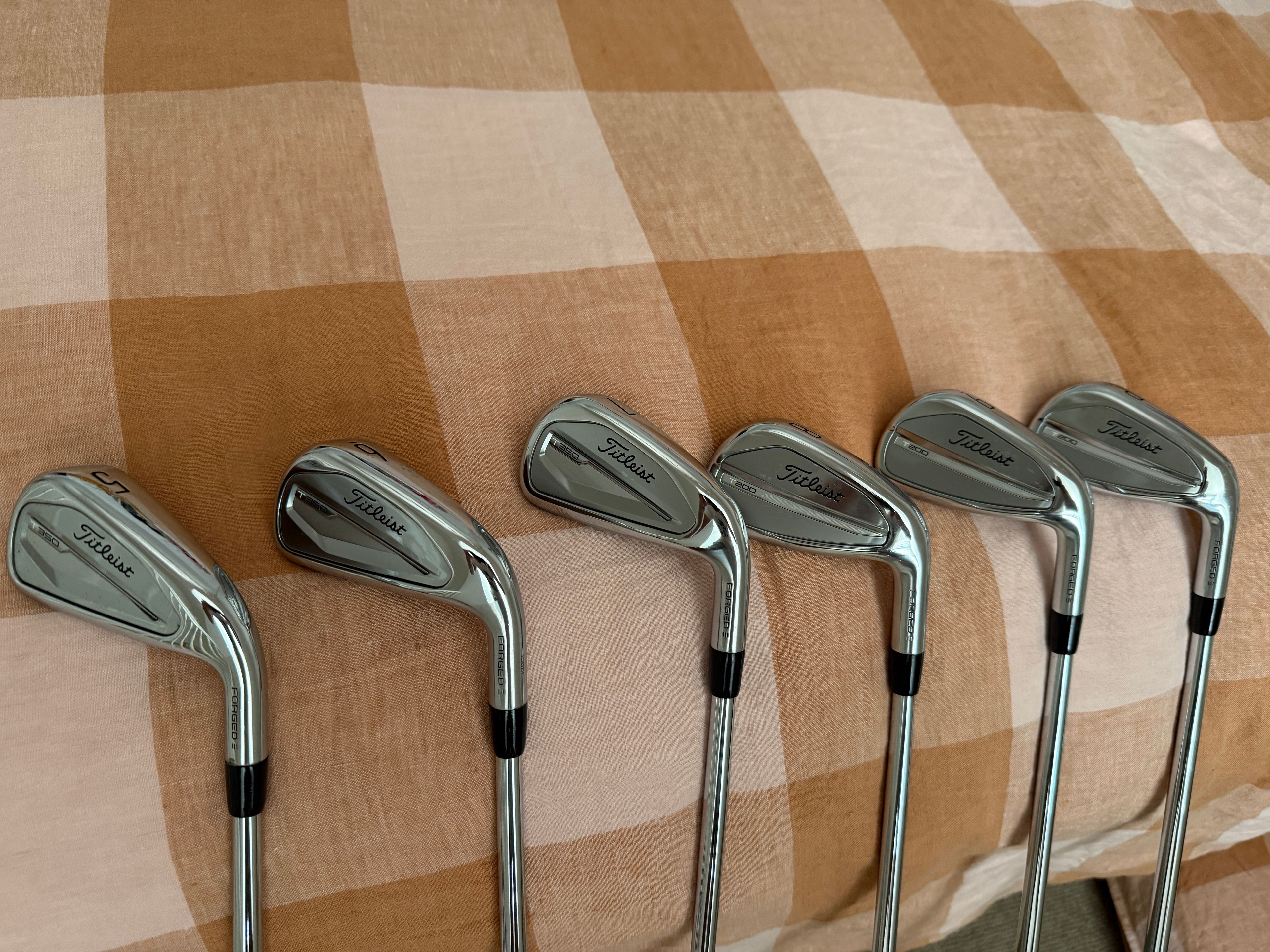 Titleist Blended T200 and T350 iron set 