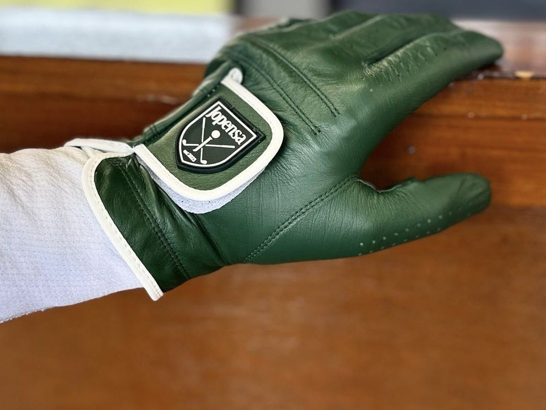 Jopensa Green Golf Glove Premium Cabretta Leather