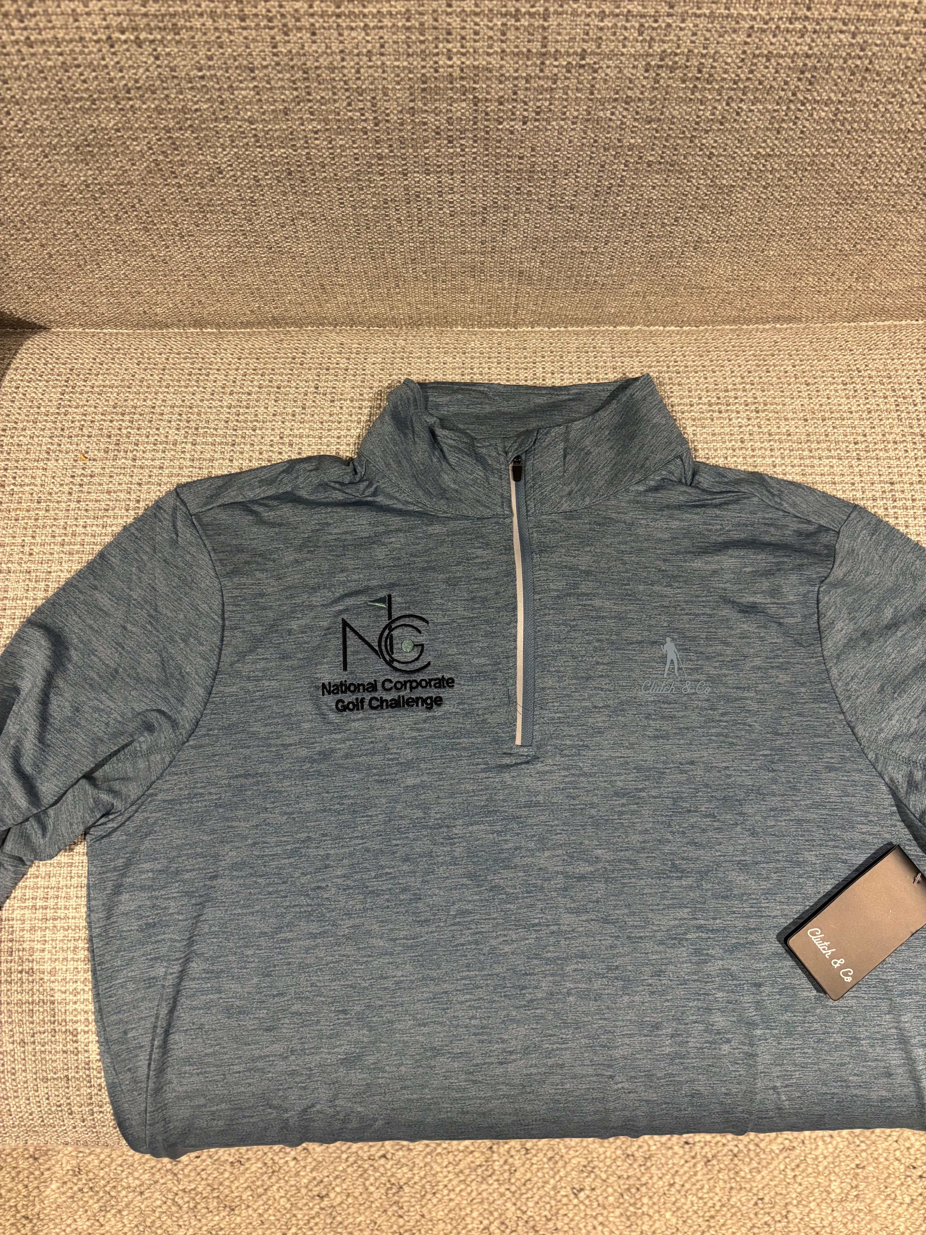 Clutch & Co long sleeve zip top