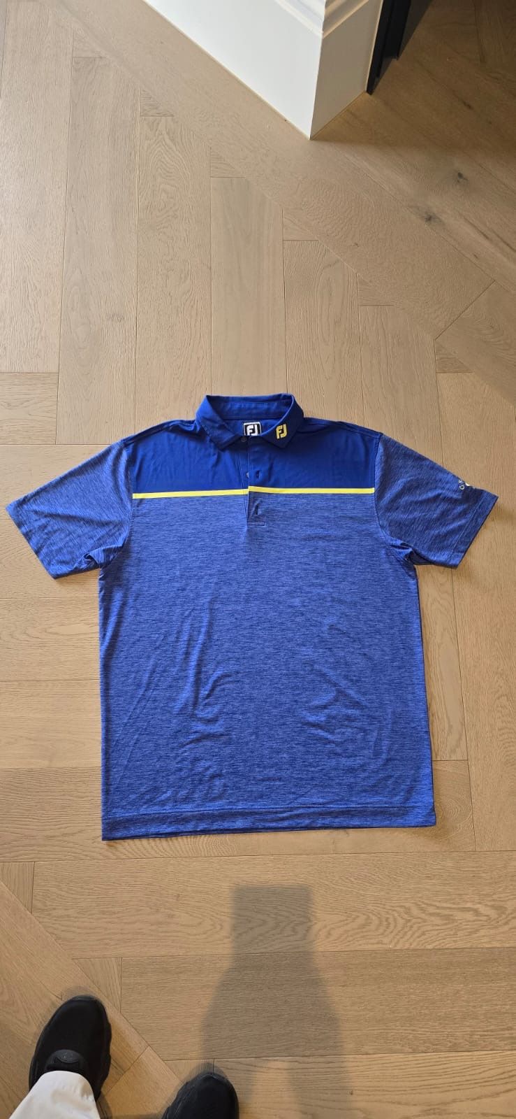 XL Royal Blue Footjoy polo tee